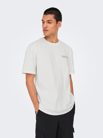 Only & Sons Bluser & t-shirts 'ONSCITY' i hvid