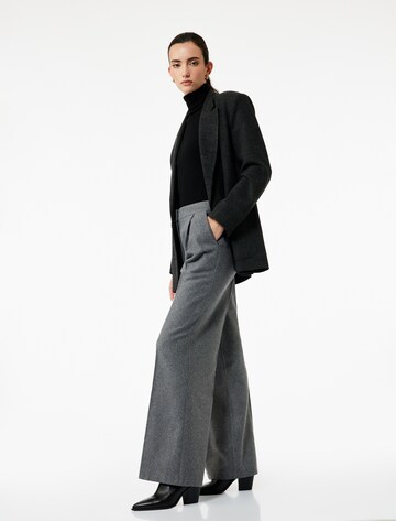 Koton Wide Leg Hose in Grau