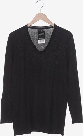 Emilia Lay Sweater & Cardigan in XXL in Black: front