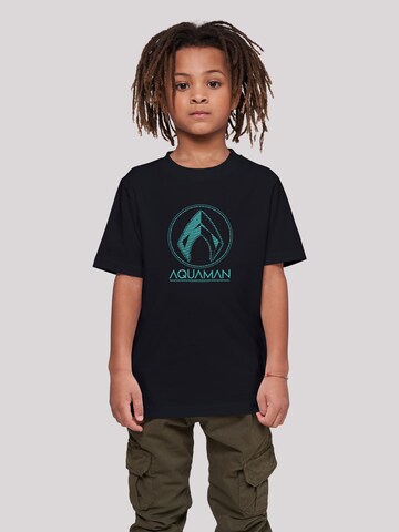 T-Shirt 'DC Comics Aquaman' F4NT4STIC en noir : devant