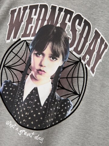 NAME IT Shirt 'Wednesday' in Grey