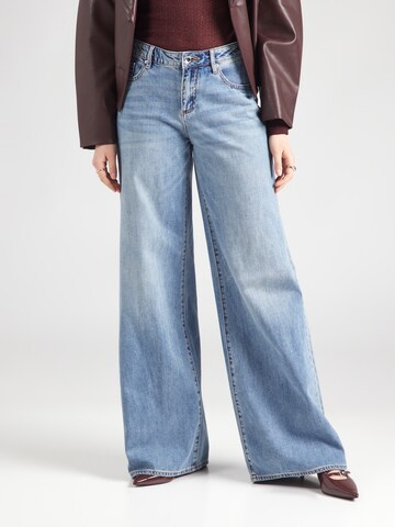 Wide leg Jeans di ARMANI EXCHANGE in blu: frontale
