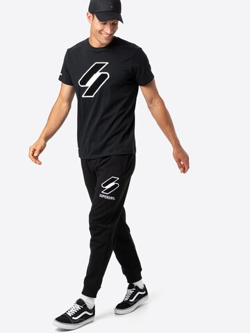 T-Shirt Superdry en noir