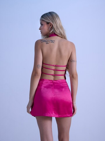 ABOUT YOU x irinassw Top 'Delia' in Roze