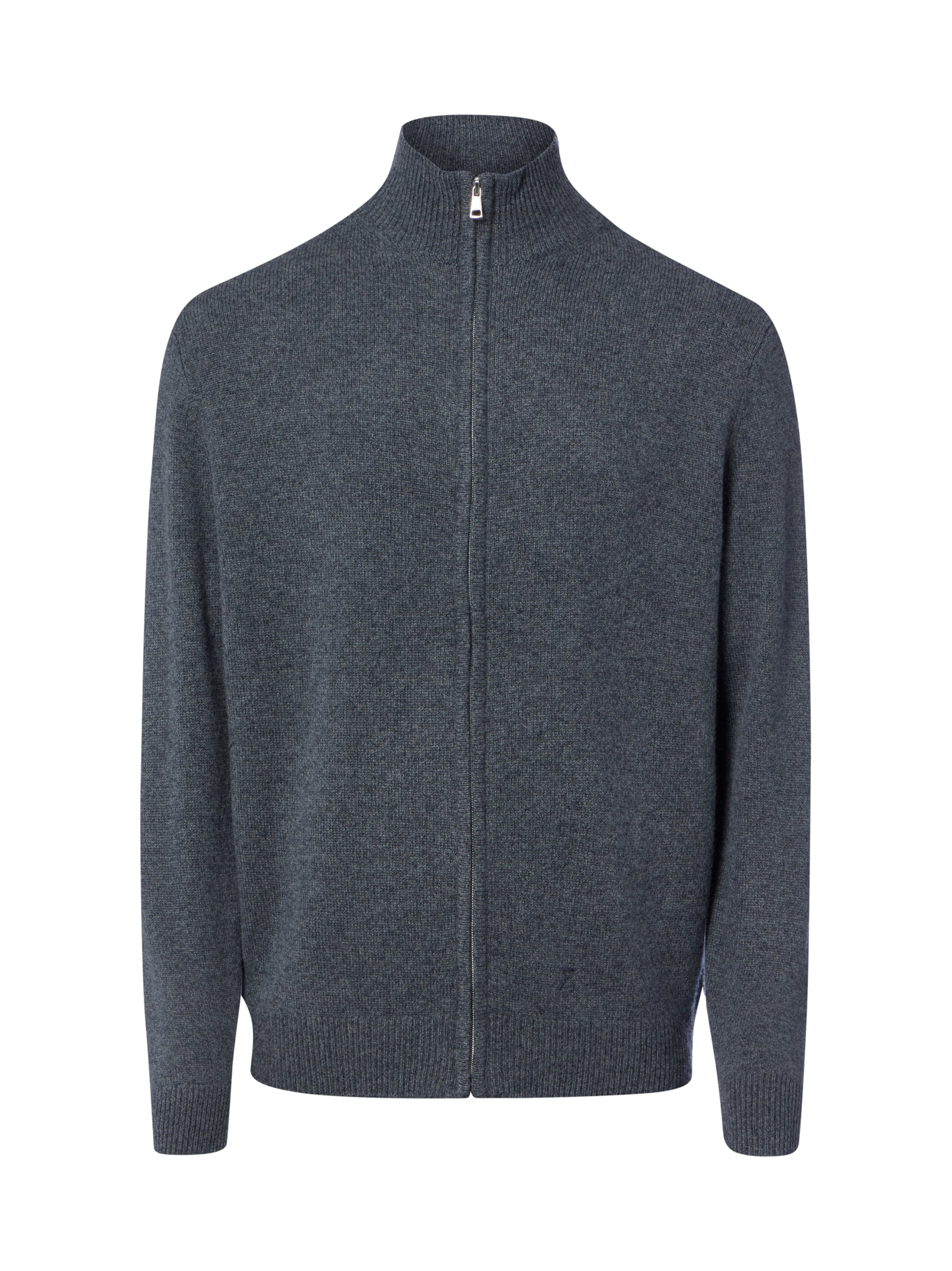 Vestes en maille Andrew James en gris : devant