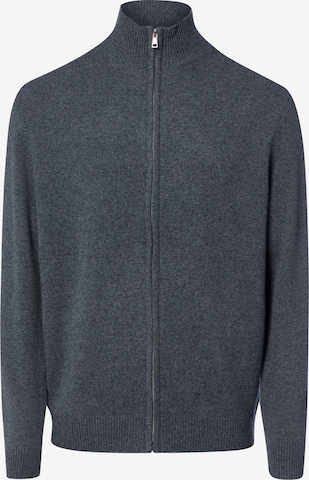 Vestes en maille Andrew James en gris : devant