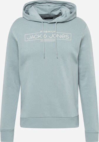 JACK & JONES Mikina 'BLALOGO' – modrá: přední strana