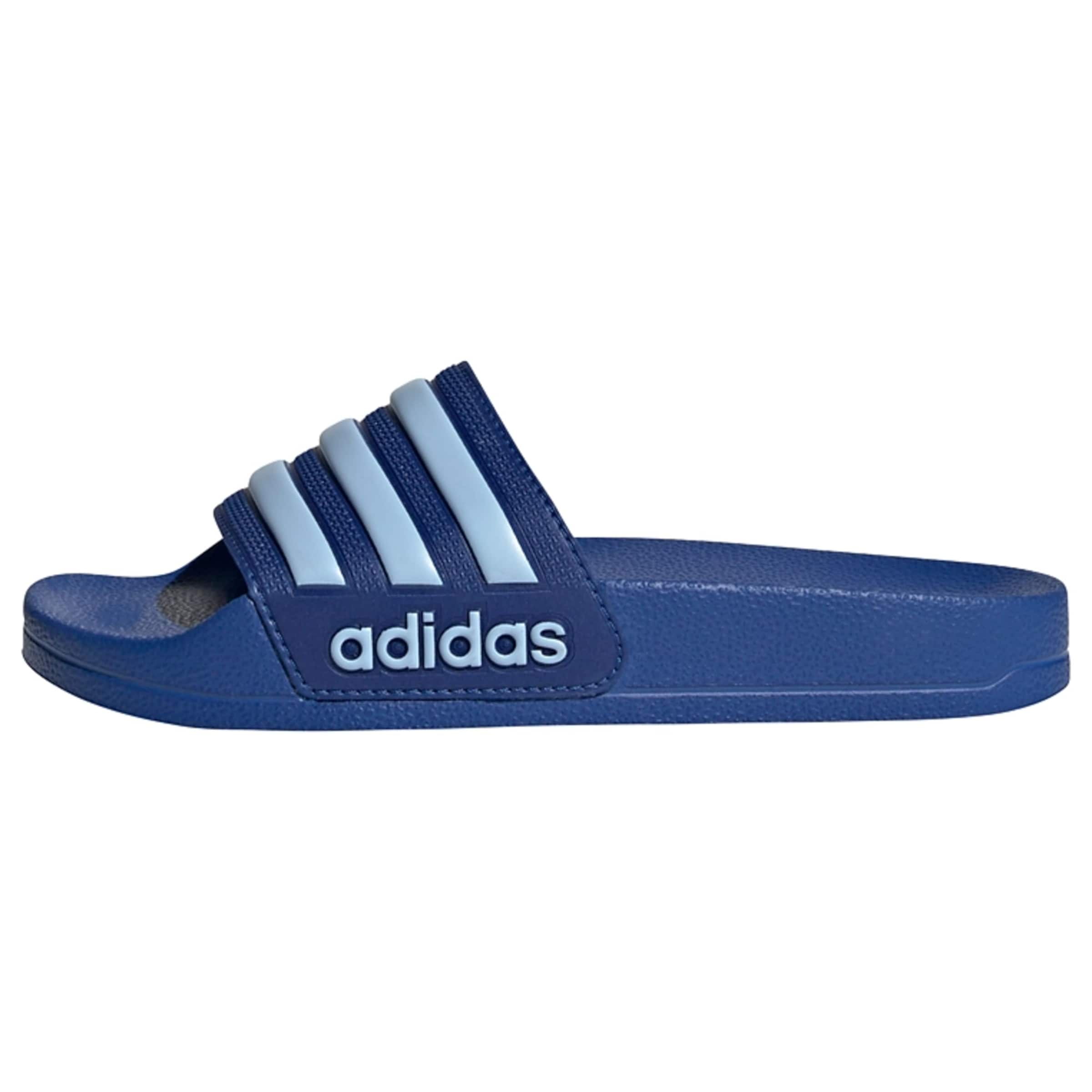 ADIDAS PERFORMANCE - Zapatos para playa y agua 'Adilette' en azul: frente
