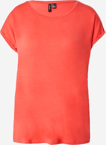 T-shirt 'AVA' VERO MODA en rouge : devant
