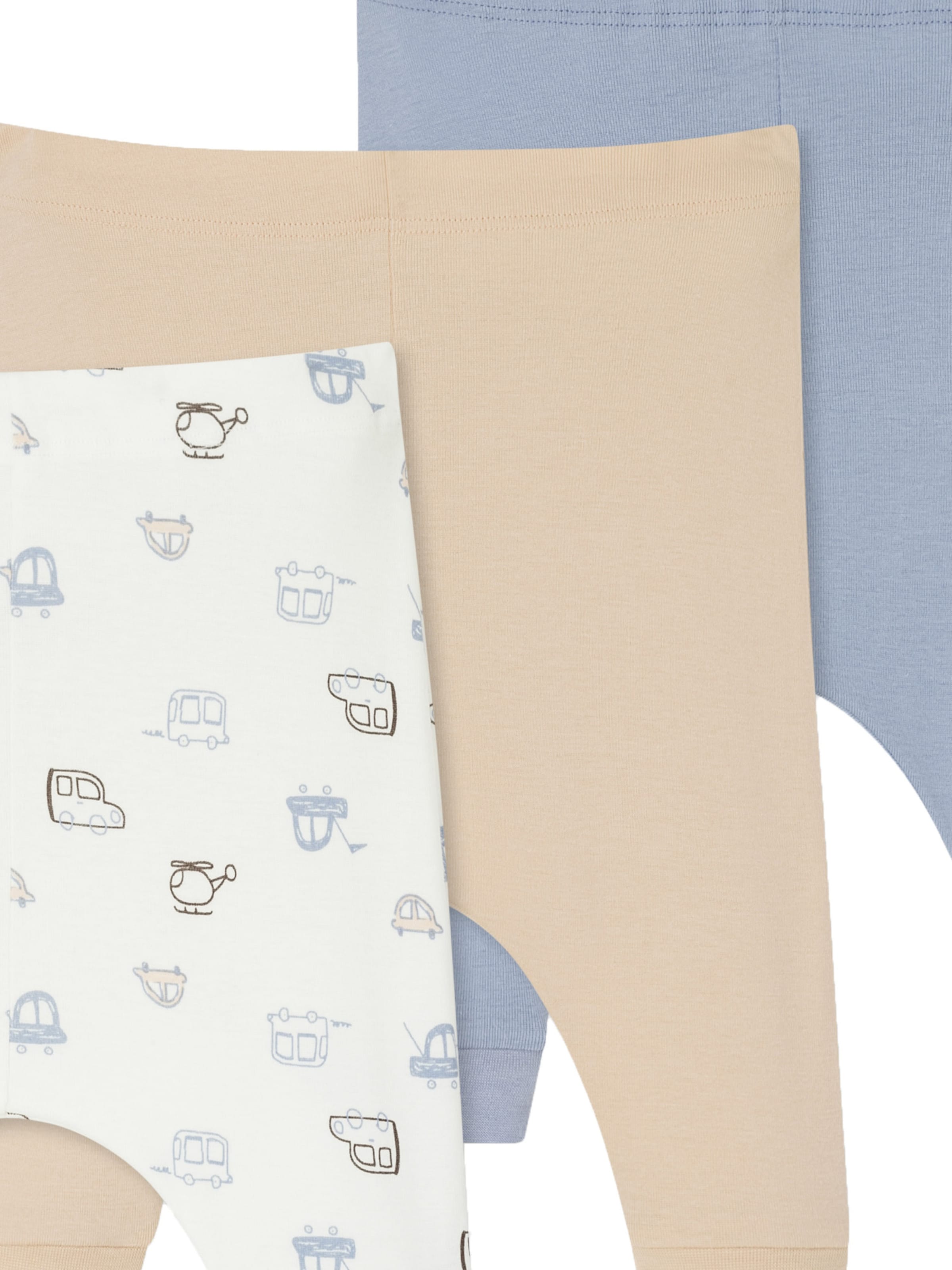 Effilé Pantalon 'Natural Love' SCHIESSER en beige