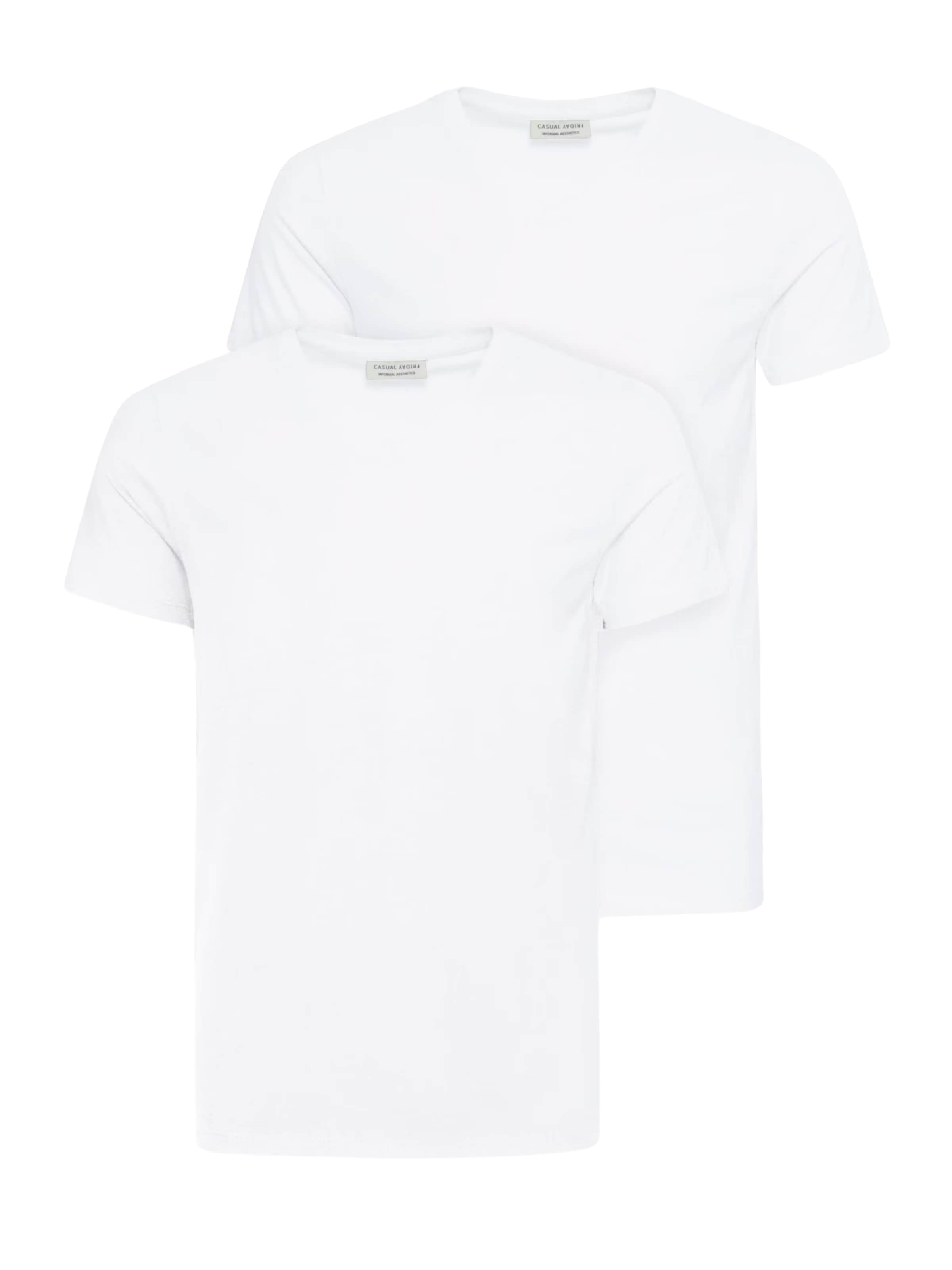 Maglietta ' CFLincoln ' di Casual Friday in bianco: frontale