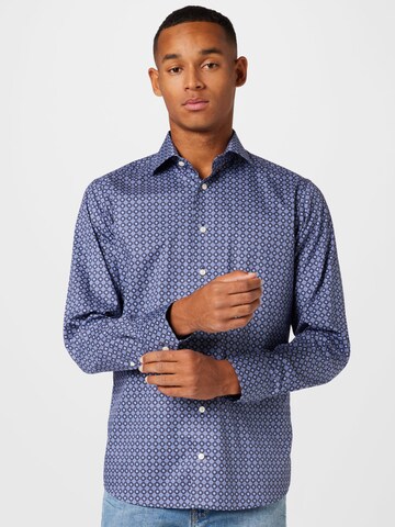 ETON Button Up Shirt in Blue, Marine Blue | ABOUT YOU
