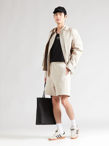 Calvin Klein Jeans Normalny krój Spodnie w kolorze biały