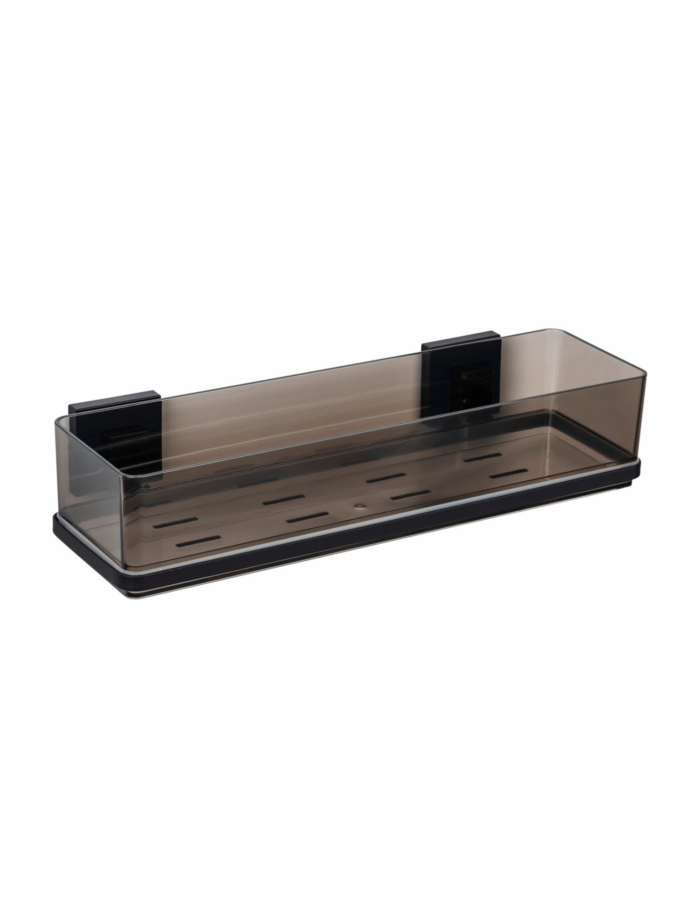 Wenko Shower Accessories in Black: front