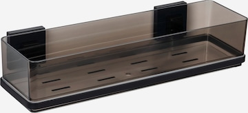 Wenko Shower Accessories in Black: front