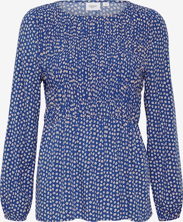 SAINT TROPEZ Bluse 'Gisla' in Blau: predná strana