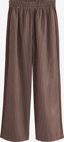 NextWide Leg/ Široke nogavice Hlače - smeđa boja: prednji dio