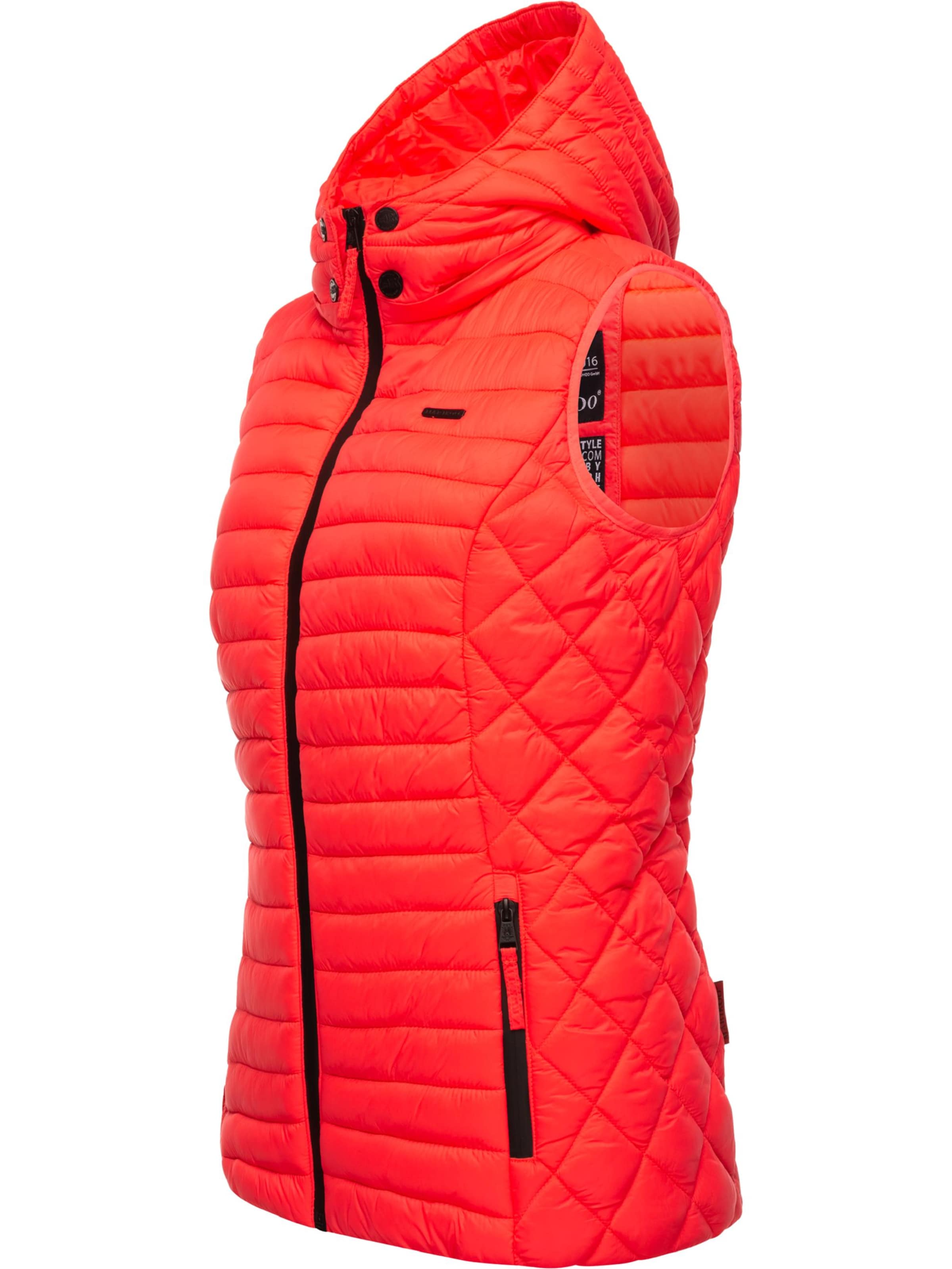 MARIKOO Kamizelka 'Hasenpfote' w kolorze pomarańczowy