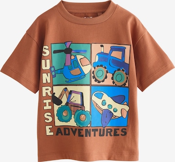 Next Shirt in Brown: front