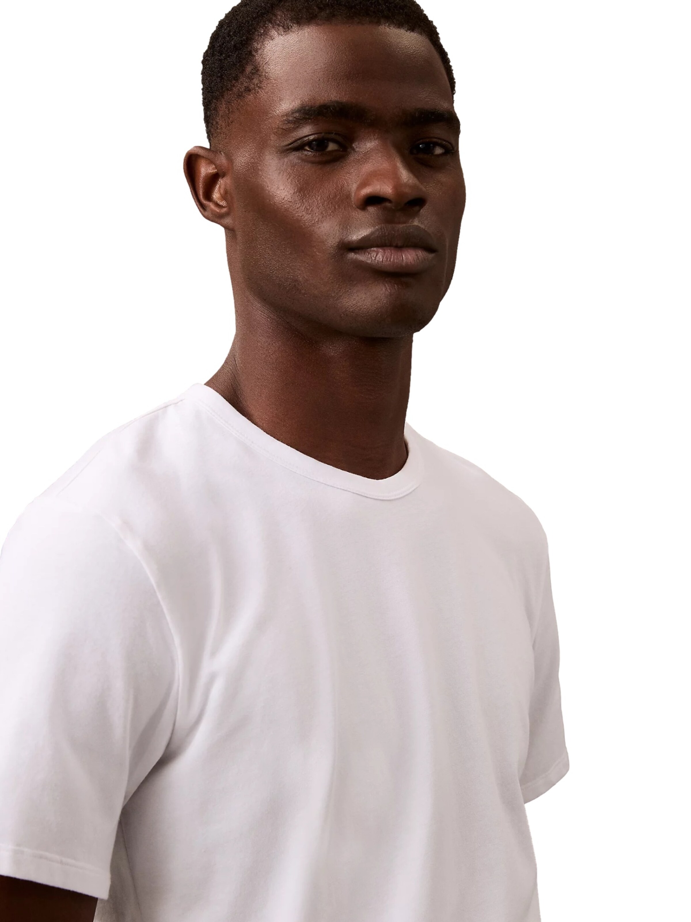 T-Shirt Calvin Klein en blanc