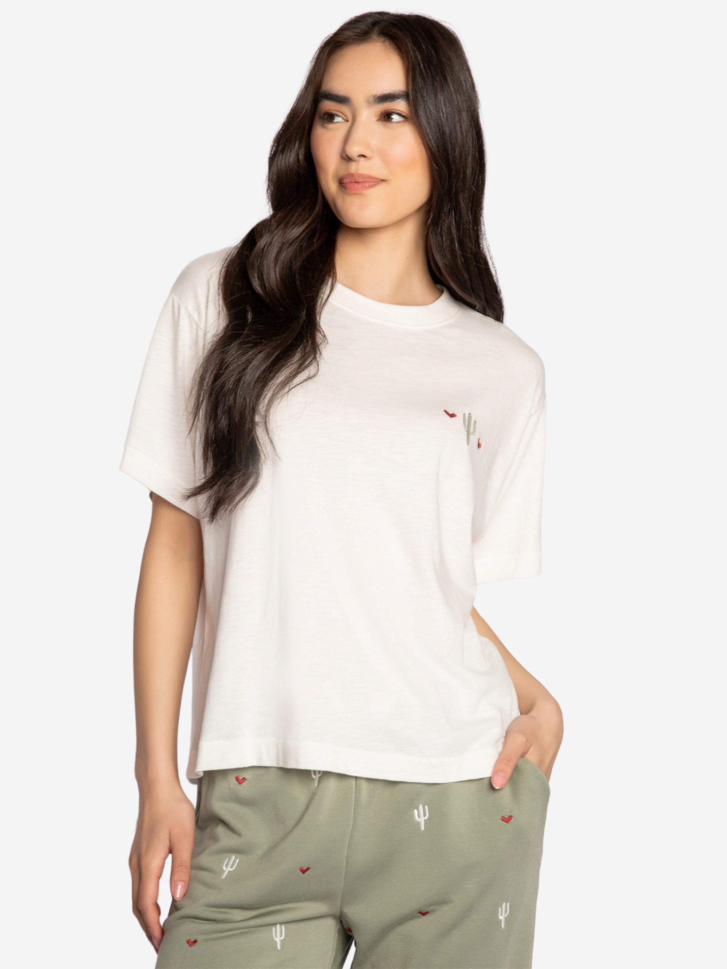 PJ Salvage Shirt ' Wild Lands ' in White