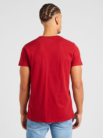 Tommy Jeans - Camiseta en rojo