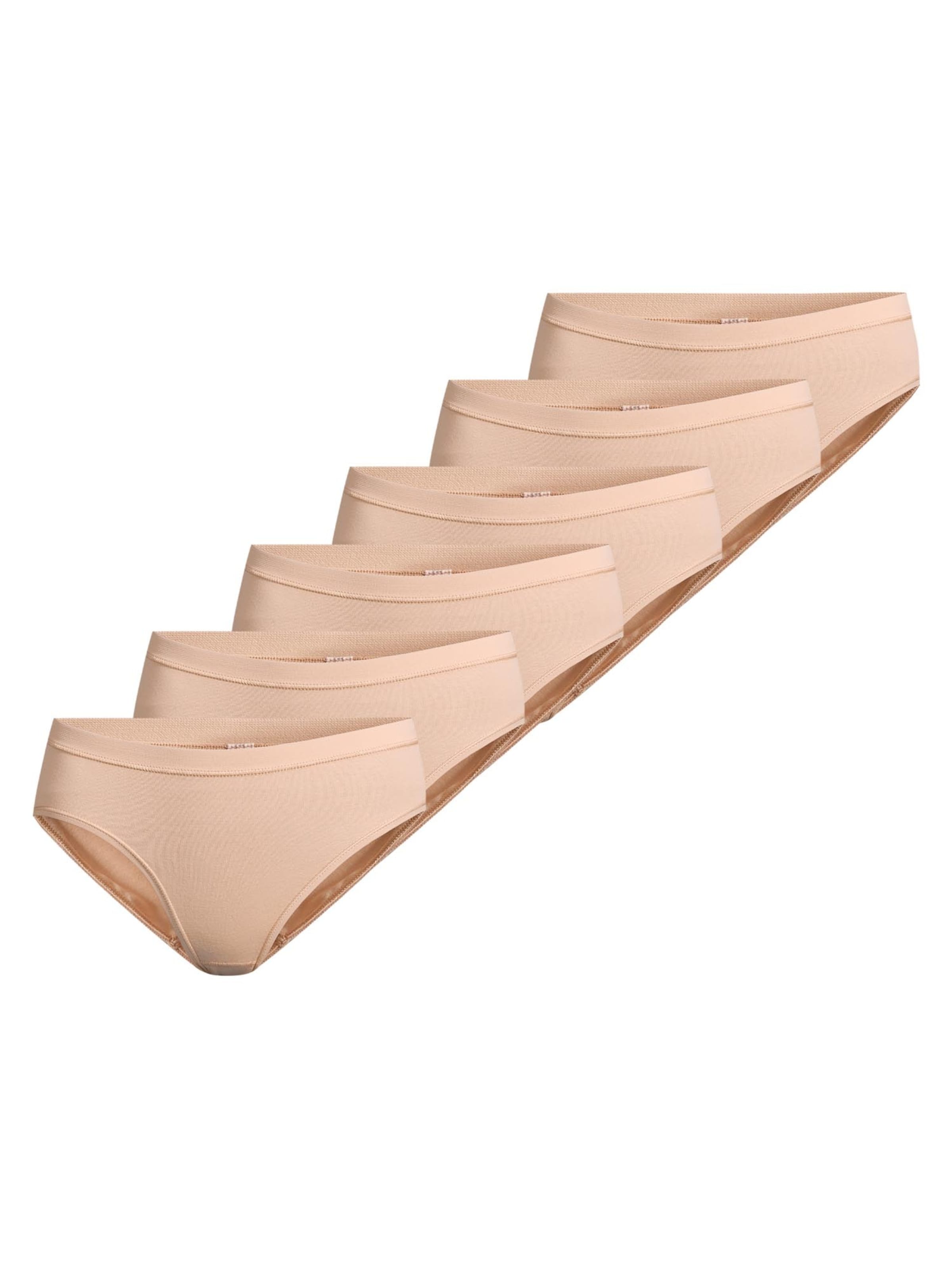 CON-TA Panty 'Feinripp' in Beige: front