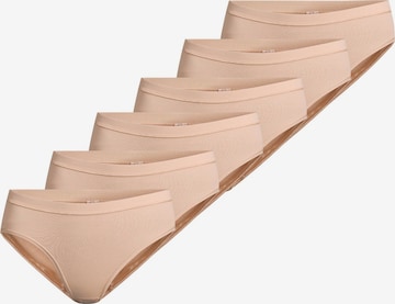 CON-TA Slip 'Feinripp' in Beige: Vorderseite
