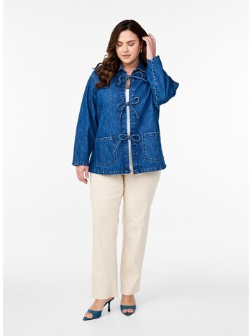 Zizzi Between-season jacket 'Catami' in Blue