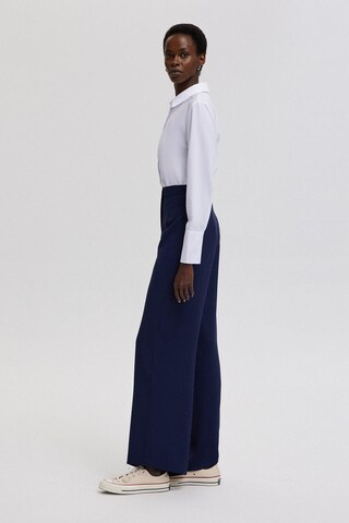 Touche Prive Wide leg Broek in Blauw
