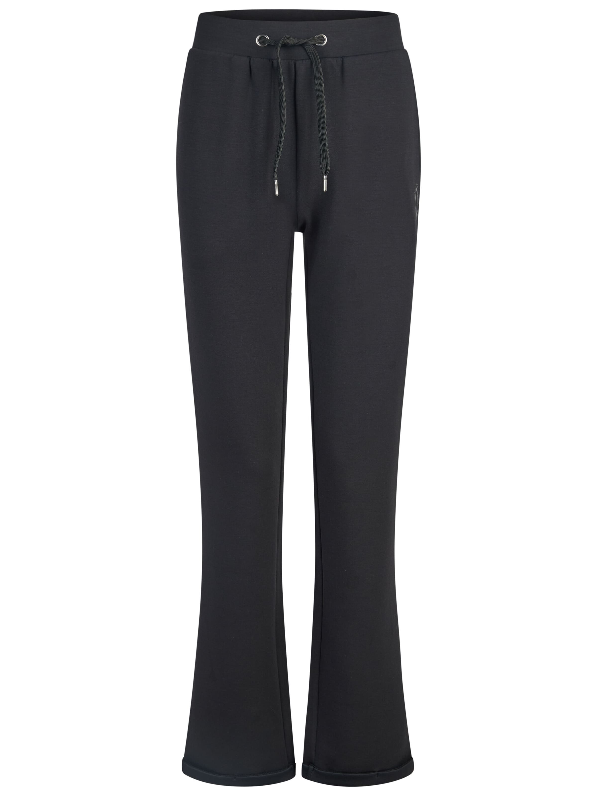 Navigazione Bootcut Broek in Zwart: voorkant