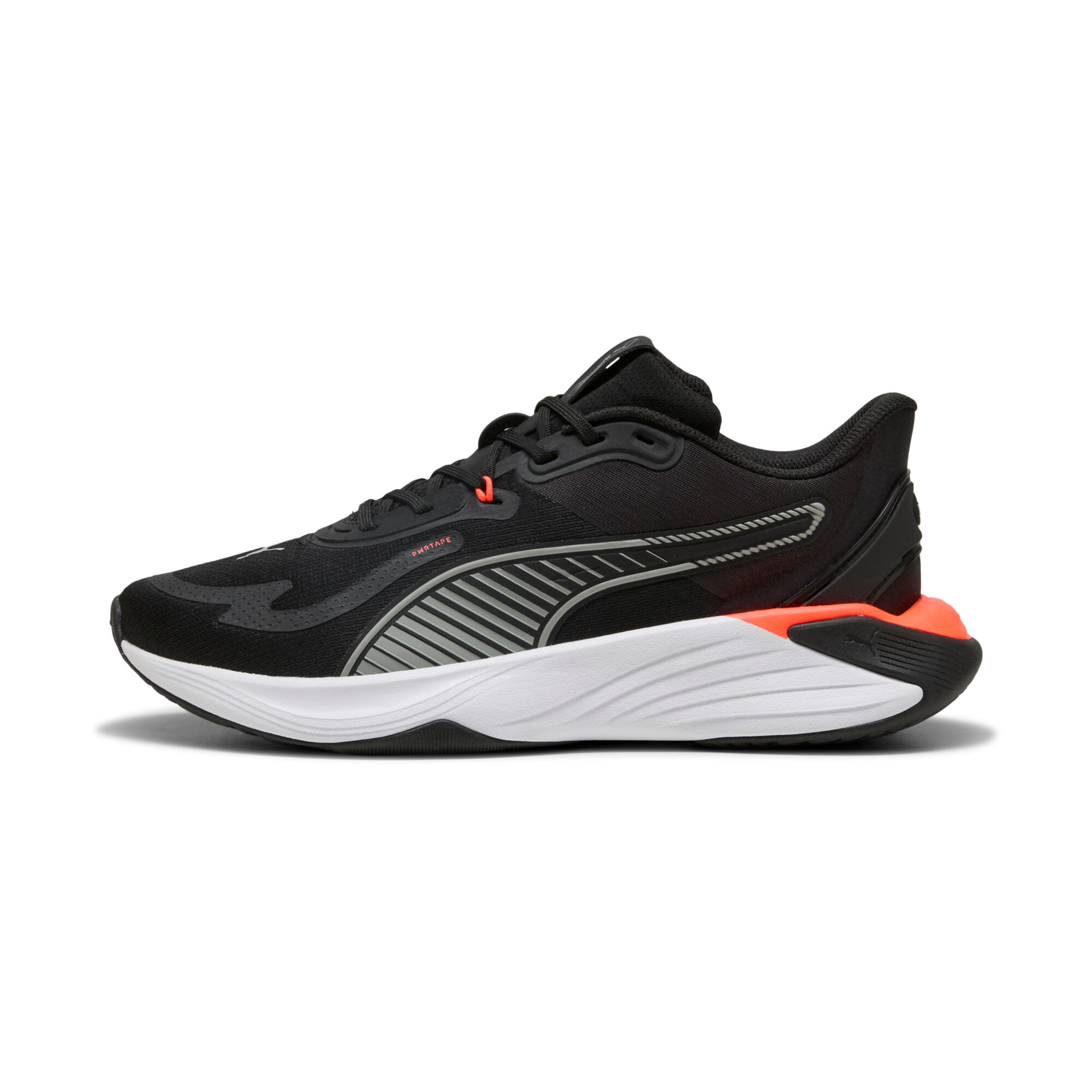 PUMA Platform trainers 'Power' in Black: front