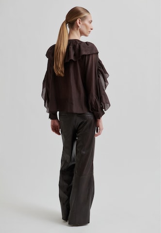 SECOND FEMALE - Blusa en marrón