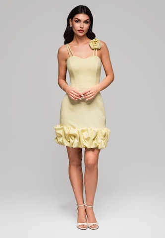 Ombre Evening dress in Yellow