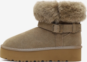 Boots Derimod en beige : devant