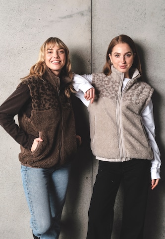 Johnny Urban - Chaleco 'Bryson' en beige: frente