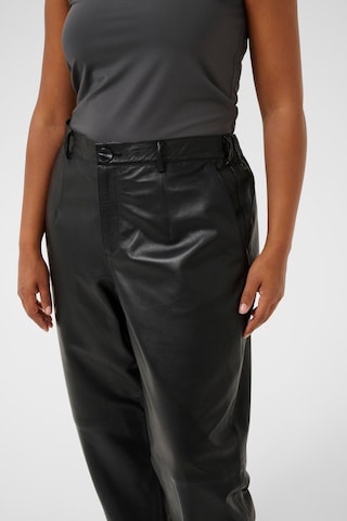 KAFFE CURVE Loosefit Broek 'Tera' in Zwart