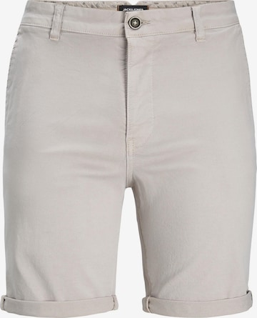 JACK & JONES Chino Pants 'FRED' in Grey: front