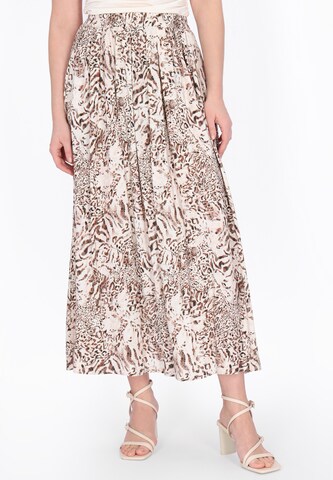 Usha - Falda en blanco: frente