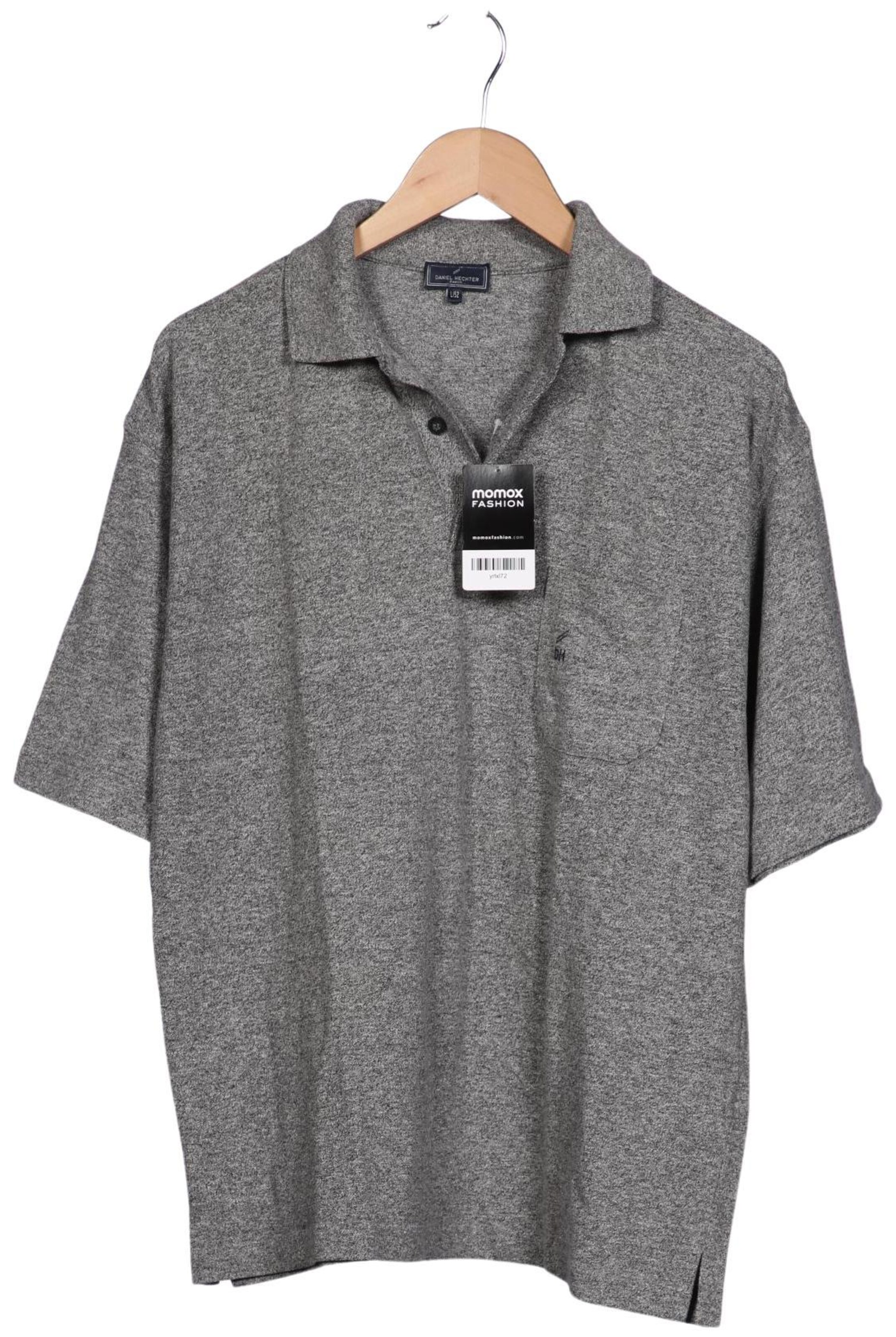 HECHTER PARIS Shirt in L-XL in Grey: front