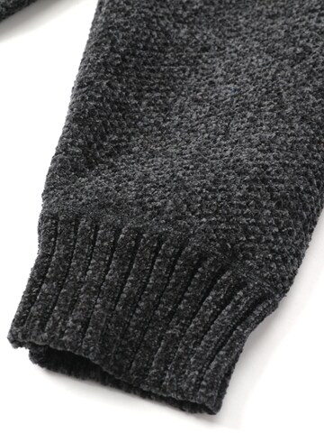 Youthup Knit Cardigan in Grey