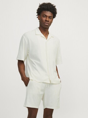 JACK & JONES Comfort fit Overhemd in Wit: voorkant