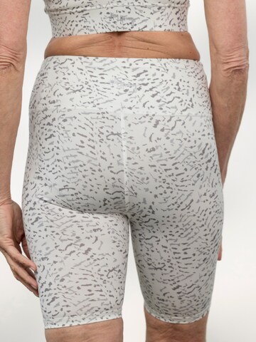 Hey Honey Skinny Leggings 'Biker' in White