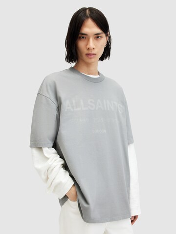 AllSaints Μπλουζάκι 'LASER' σε γκρι