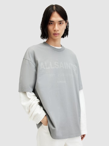 AllSaints Shirt 'LASER' in Grijs
