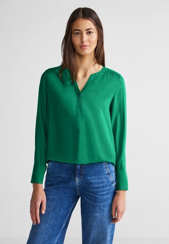 STREET ONE Blouse in Green: front