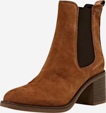 ESPRIT Chelsea boots i brun: framsida