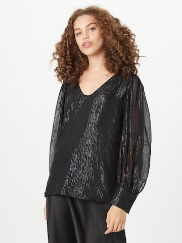 ESPRIT Blouse 'Poly' in Black: front