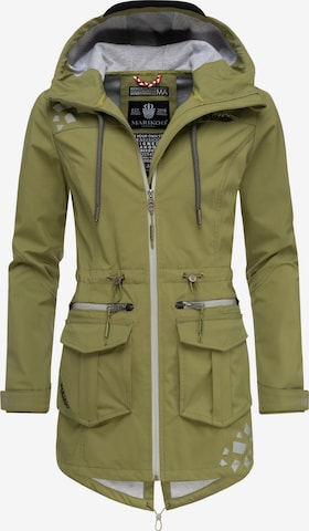 MARIKOO Weatherproof jacket 'Ulissaa' in Green