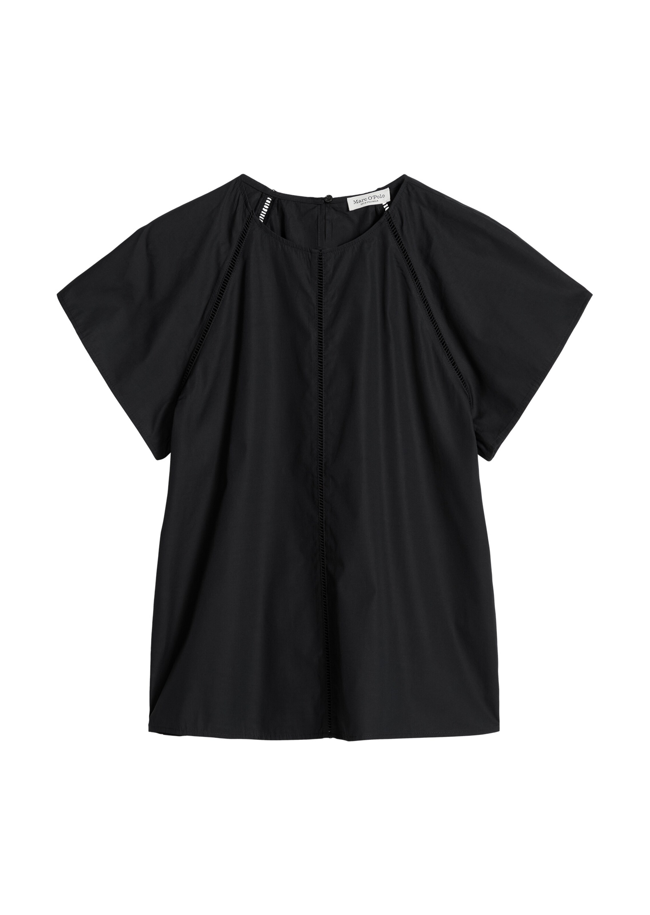 Marc O'Polo Bluse in Schwarz: Vorderseite